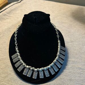 Vintage Silver Statement Necklace